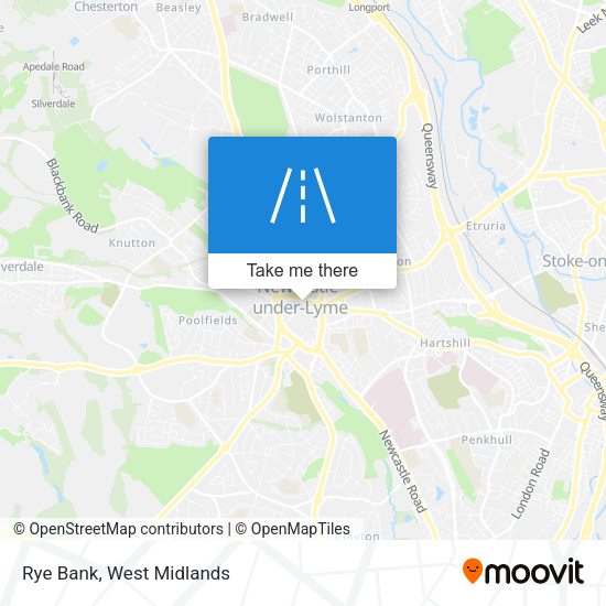 Rye Bank map