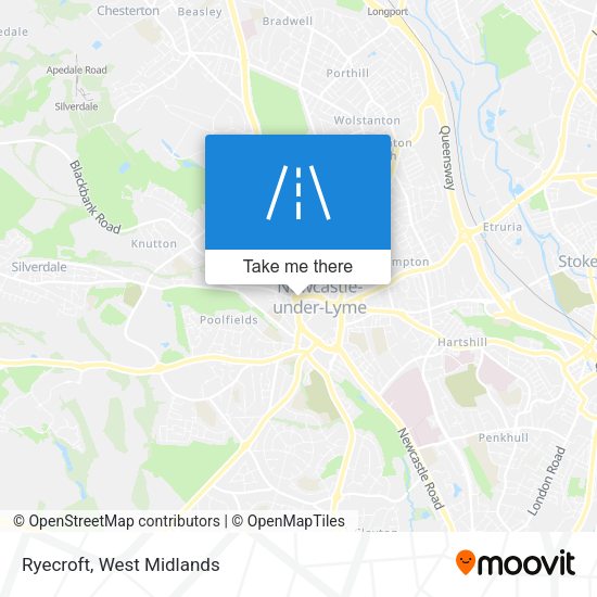 Ryecroft map