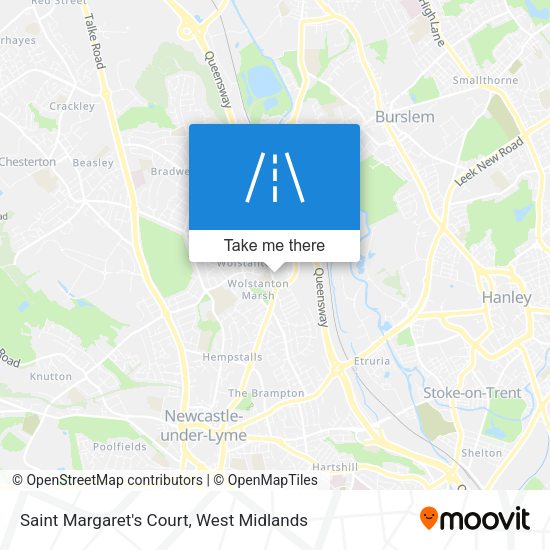 Saint Margaret's Court map