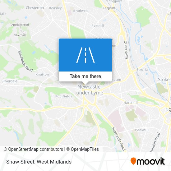 Shaw Street map