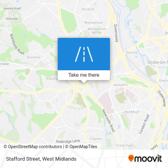 Stafford Street map
