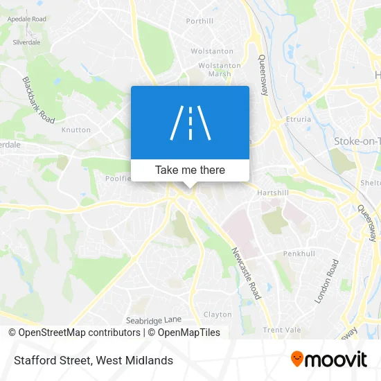 Stafford Street map