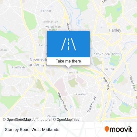Stanley Road map