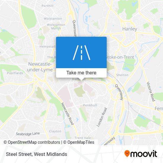 Steel Street map