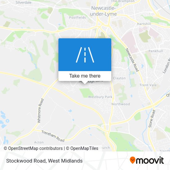 Stockwood Road map