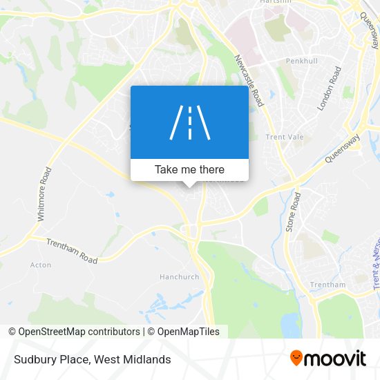 Sudbury Place map