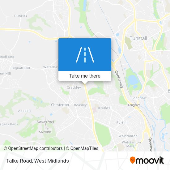 Talke Road map
