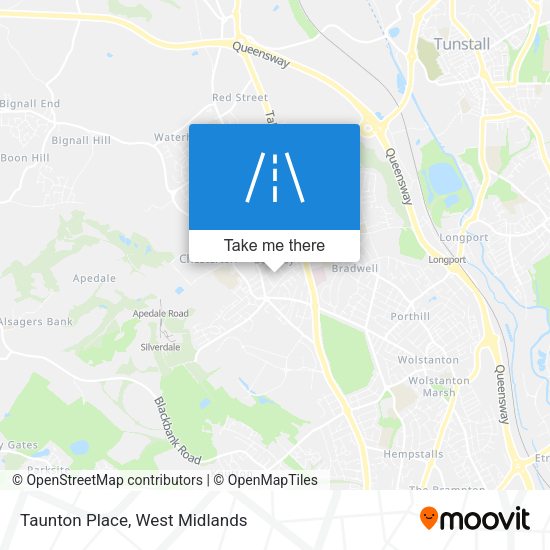 Taunton Place map