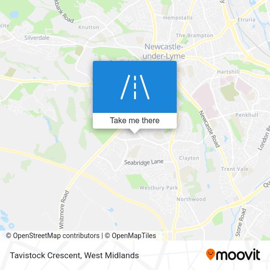Tavistock Crescent map