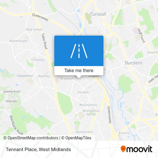 Tennant Place map