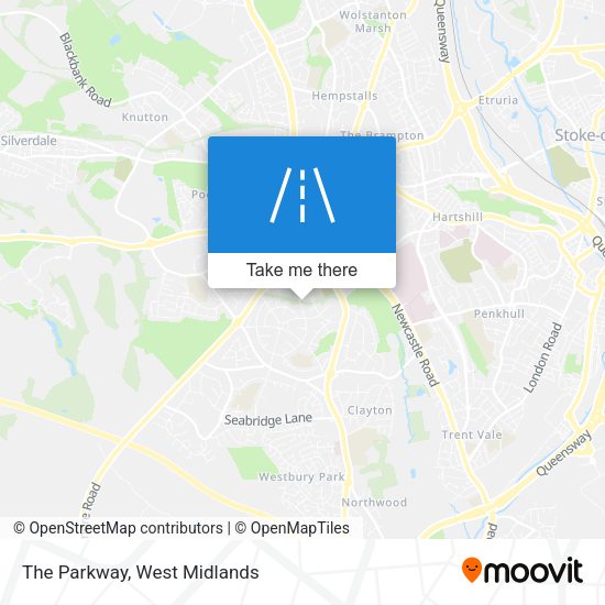The Parkway map