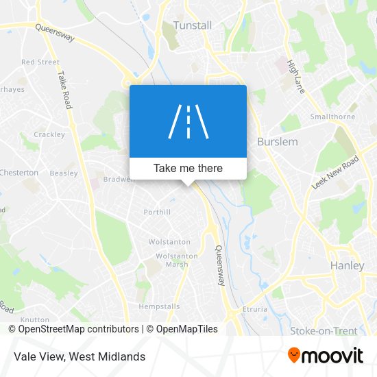 Vale View map