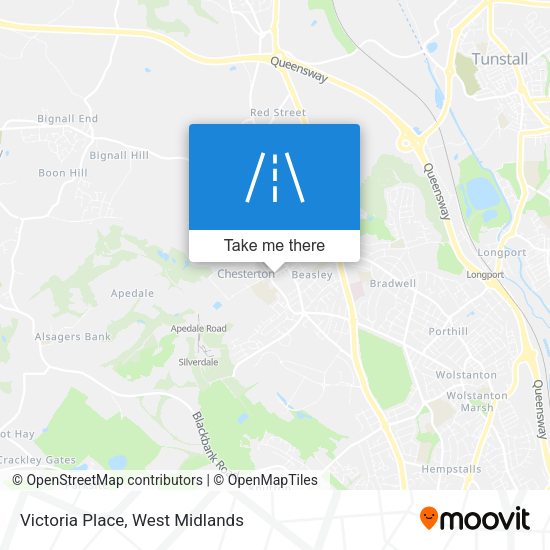 Victoria Place map