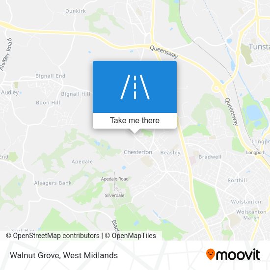 Walnut Grove map