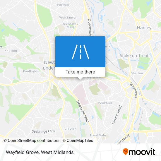 Wayfield Grove map