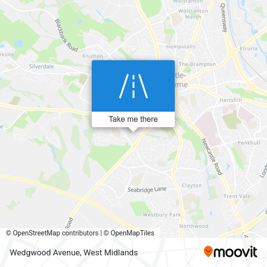 Wedgwood Avenue map