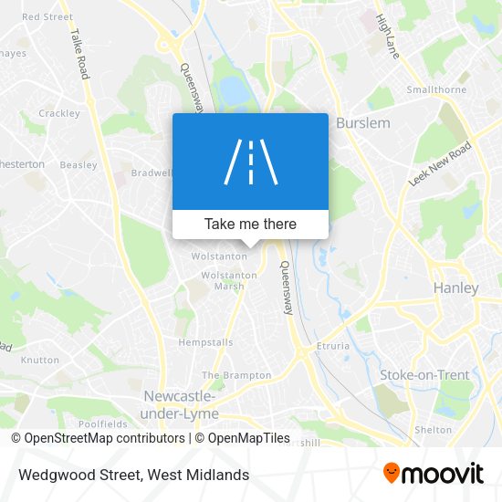 Wedgwood Street map