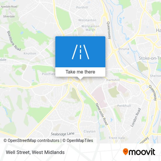 Well Street map
