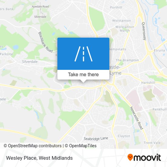 Wesley Place map