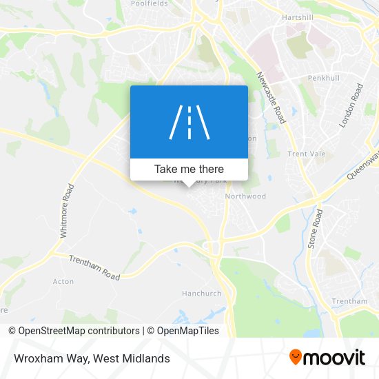 Wroxham Way map