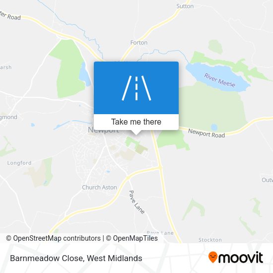 Barnmeadow Close map