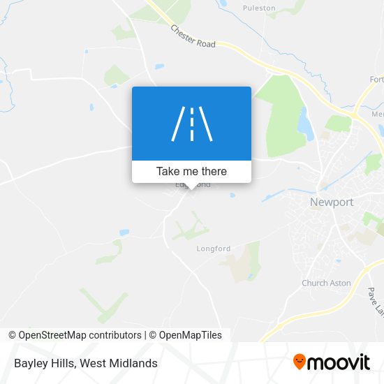 Bayley Hills map