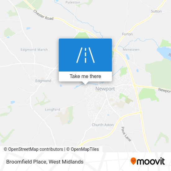 Broomfield Place map