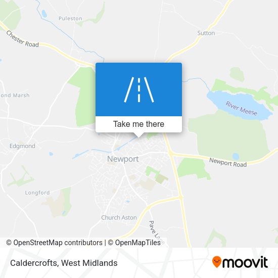 Caldercrofts map