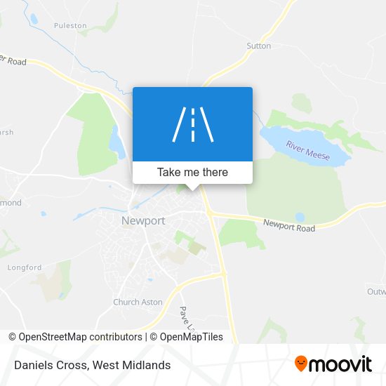 Daniels Cross map
