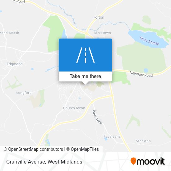 Granville Avenue map