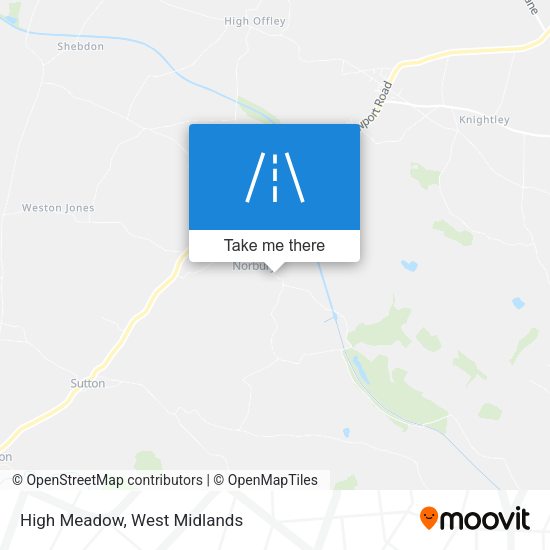 High Meadow map