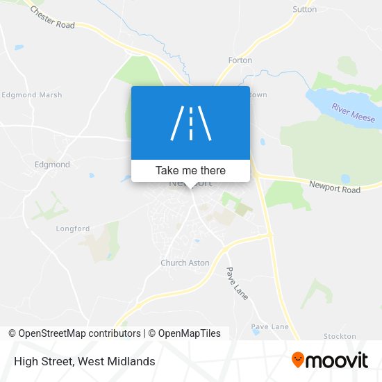 High Street map
