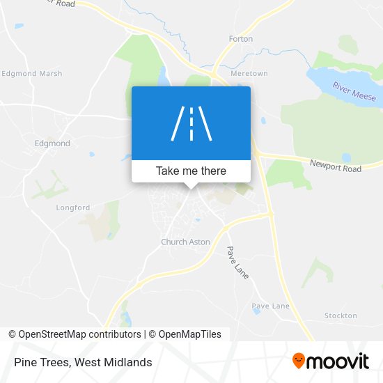 Pine Trees map