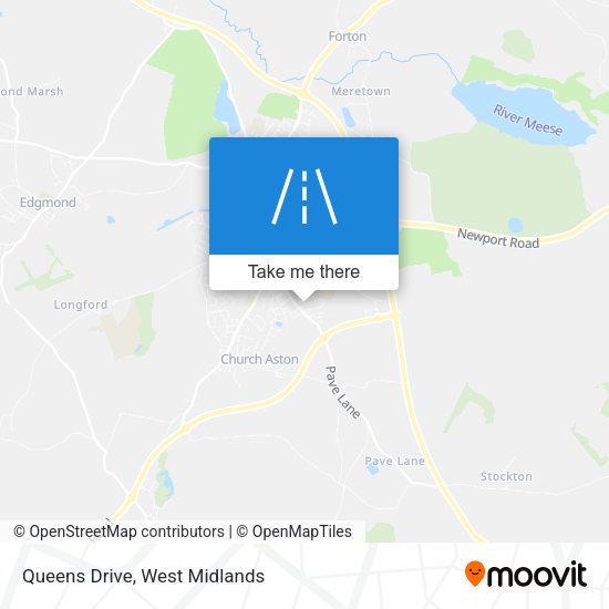 Queens Drive map