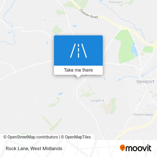 Rock Lane map