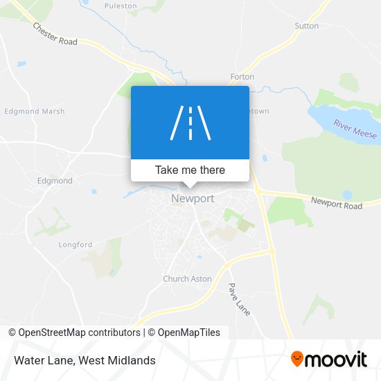 Water Lane map