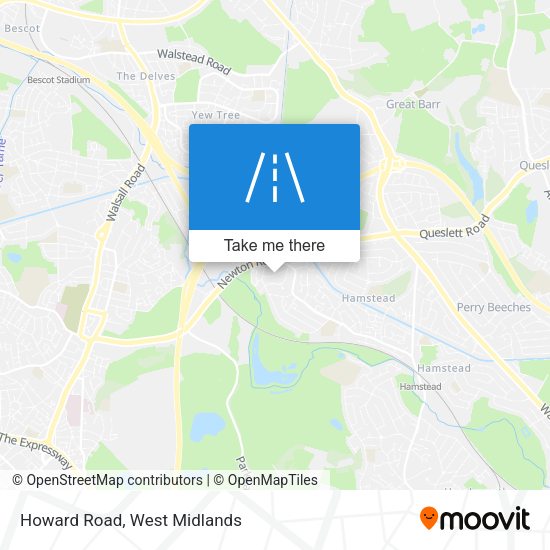 Howard Road map