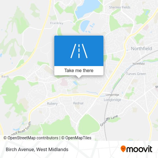 Birch Avenue map