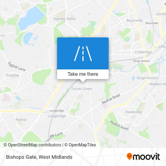 Bishops Gate map