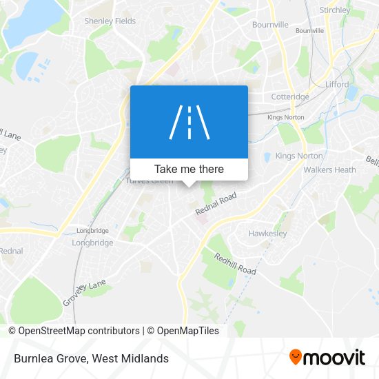 Burnlea Grove map