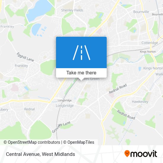 Central Avenue map