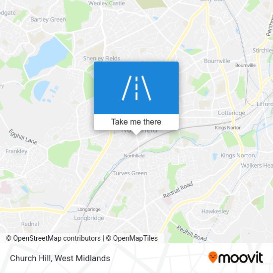 Church Hill map