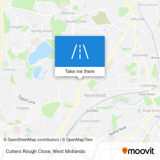 Cutlers Rough Close map