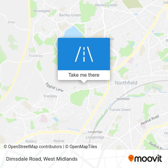 Dimsdale Road map