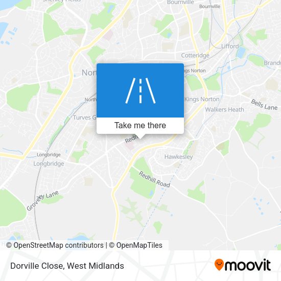 Dorville Close map