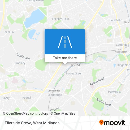 Ellerside Grove map