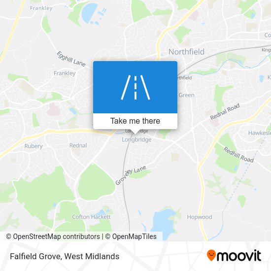 Falfield Grove map