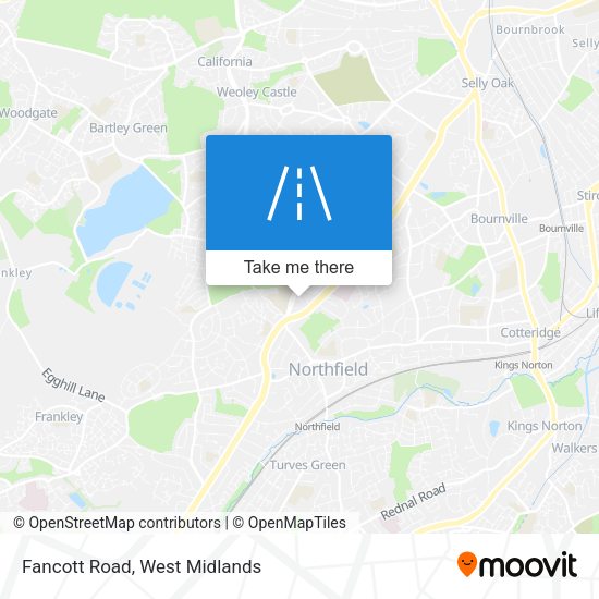 Fancott Road map