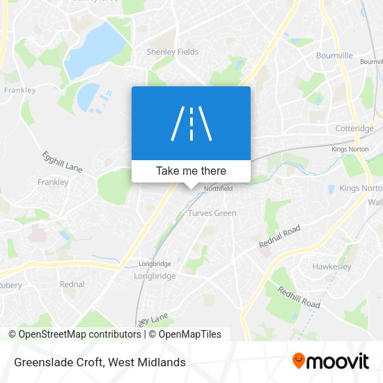 Greenslade Croft map