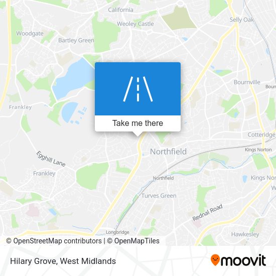 Hilary Grove map